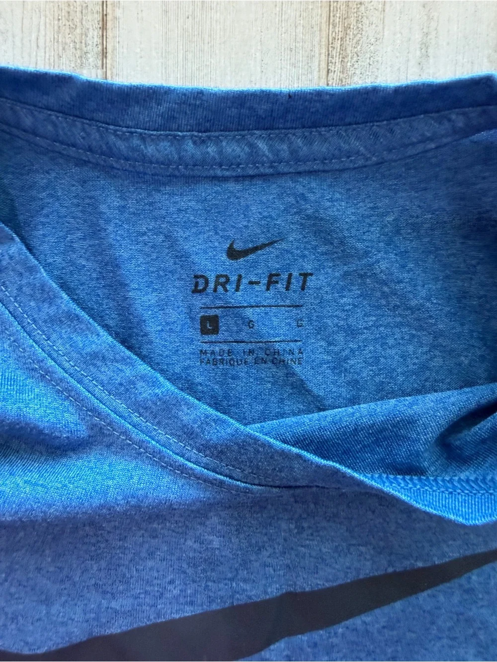 Nike Dri-FIT Blue Athletic Shirt – Youth Large